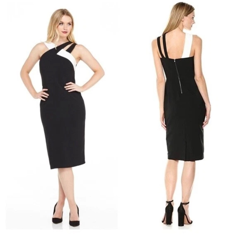 Maggy London Dress Midge Midi, size 0 NWT - Picture 4 of 6